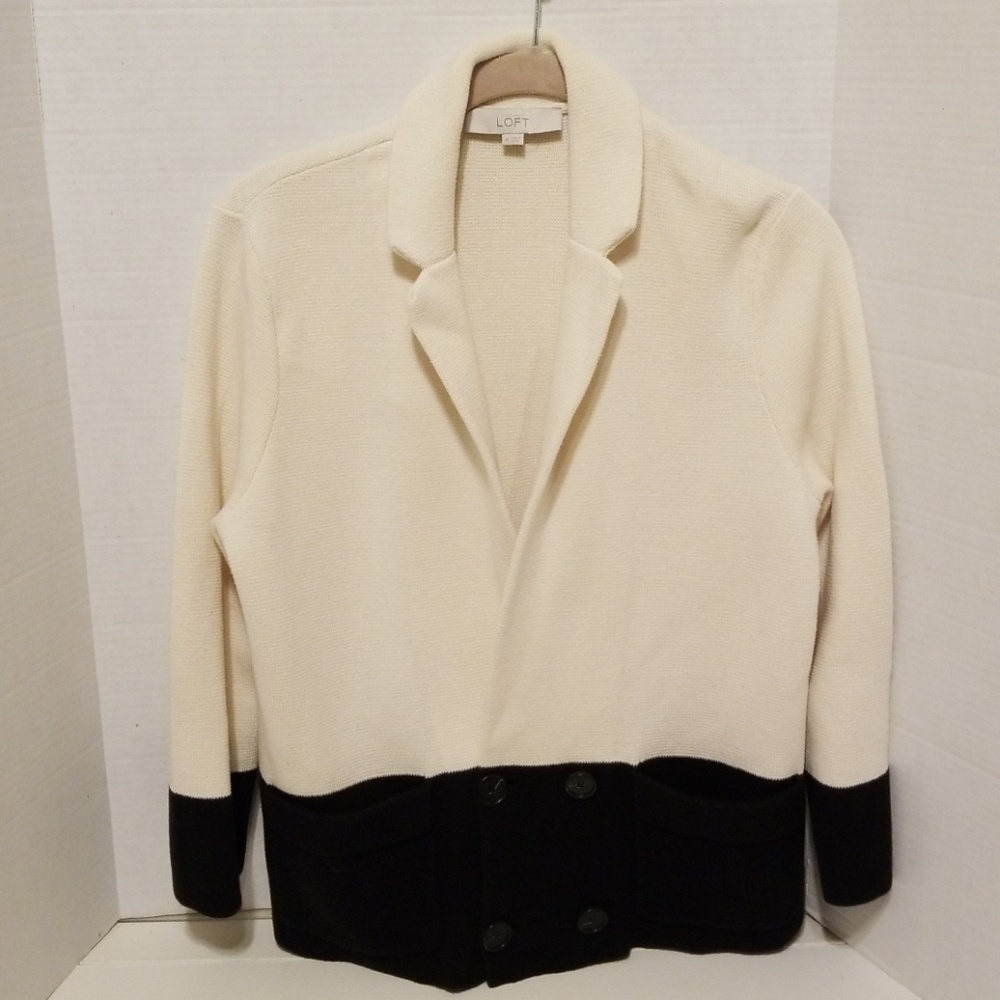 The Loft Color Block Sweater